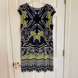 Chicos Cap Sleeve dress size 3 Chicos/ XL